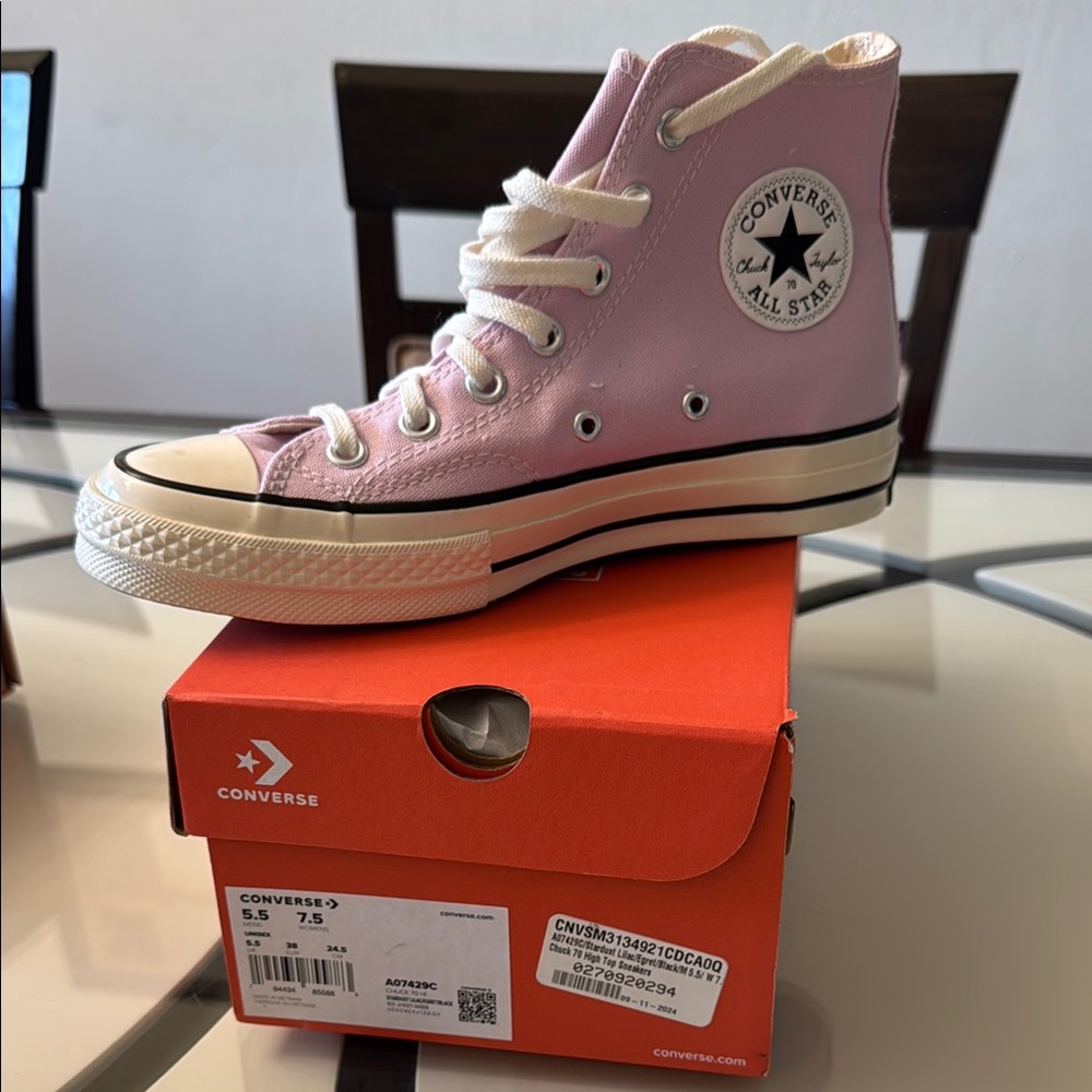 Converse Stardust/Lilac High-Tops